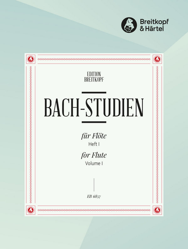 24 Bach-Studien Band 1 (Nr.1-12)  für Flöte solo  