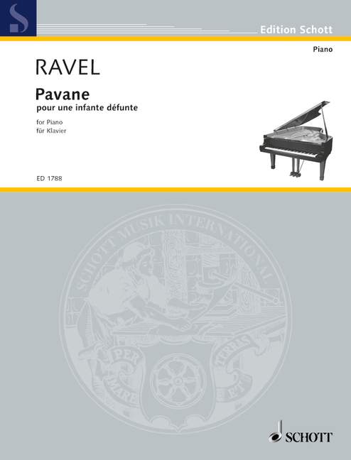 Pavane pour une infante defunte&nbsp;&nbsp;für Klavier&nbsp;&nbsp;