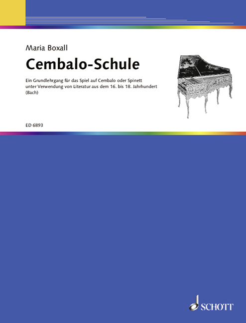 Cembalo-Schule&nbsp;&nbsp;für Cembalo oder Spinett&nbsp;&nbsp;