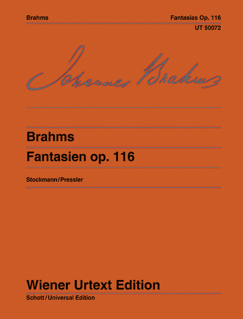 Fantasien op.116&nbsp;&nbsp;für Klavier&nbsp;&nbsp;
