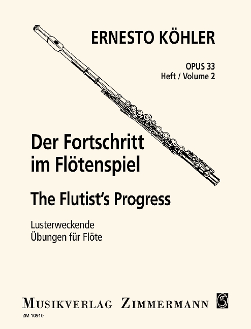 Der Fortschritt im Flötenspiel op.33 Band 2  für Flöte  