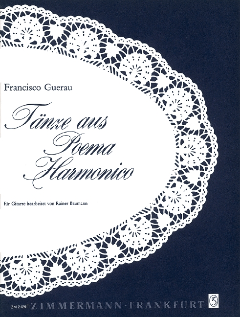 Tänze aus 'Poema harmonico'  für Gitarre  