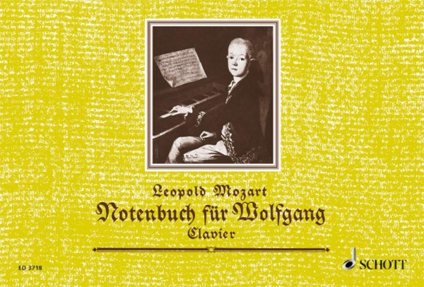 Notenbuch für Wolfgang  für Klavier  