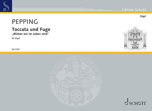 Toccata und Fuge  für Orgel  