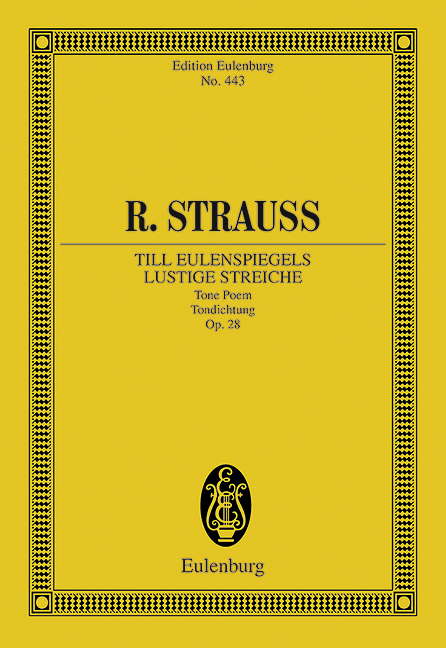 Till Eulenspiegels lustige Streiche op.28&nbsp;&nbsp;für Orchester&nbsp;&nbsp;Studienpartitur