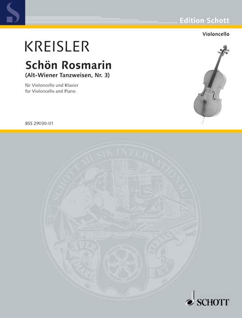 Schön Rosmarin Nr. 12  für Violine und Klavier  