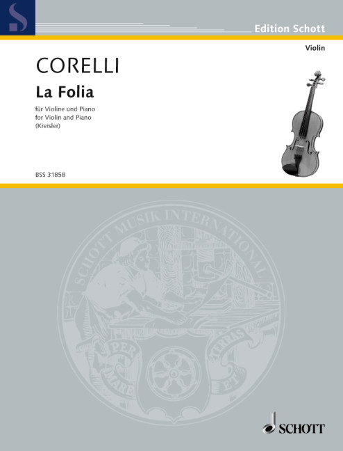 La Folia Nr. 18  für Violine und Klavier  