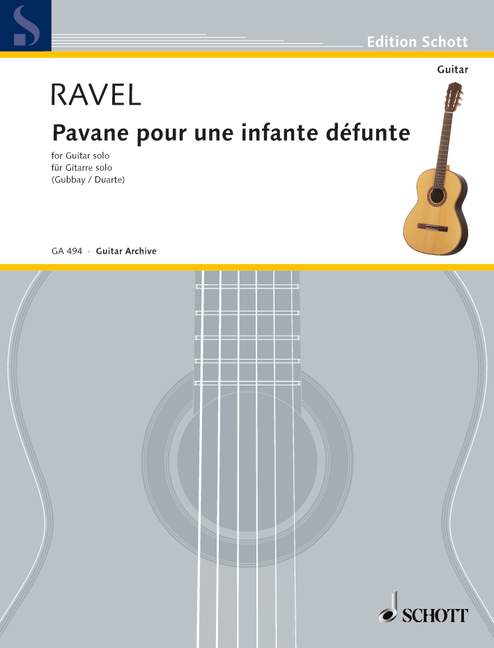 Pavane pour une infante defunte&nbsp;&nbsp;pour guitare&nbsp;&nbsp;