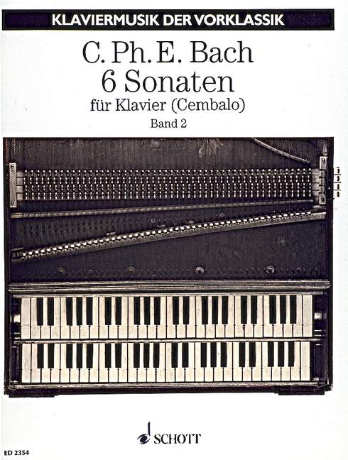 6 Sonaten Band 2  für Klavier  