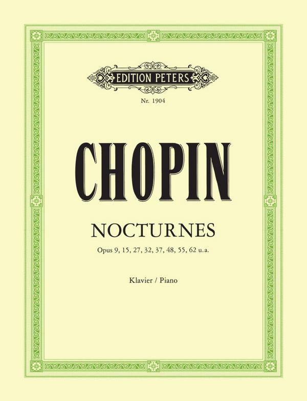 Nocturnes&nbsp;&nbsp;für Klavier&nbsp;&nbsp;