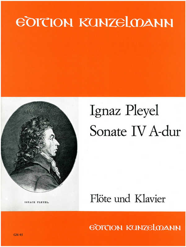 Sonate A-Dur Nr.4&nbsp;&nbsp;für Flöte und Klavier&nbsp;&nbsp;