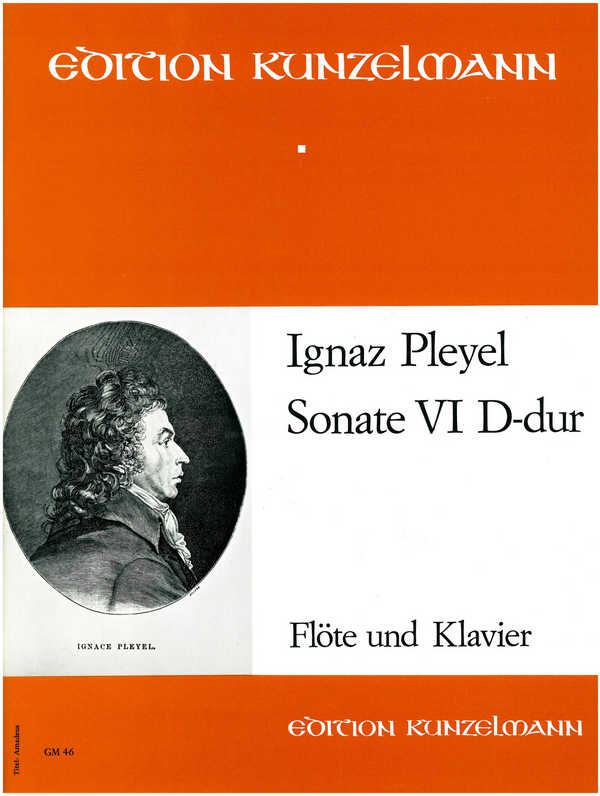 Sonate D-Dur Nr.6&nbsp;&nbsp;für Flöte und Klavier&nbsp;&nbsp;