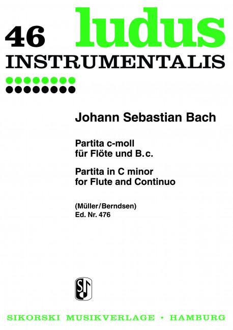 Partita c-Moll für Flöte und&nbsp;&nbsp;Klavier&nbsp;&nbsp;