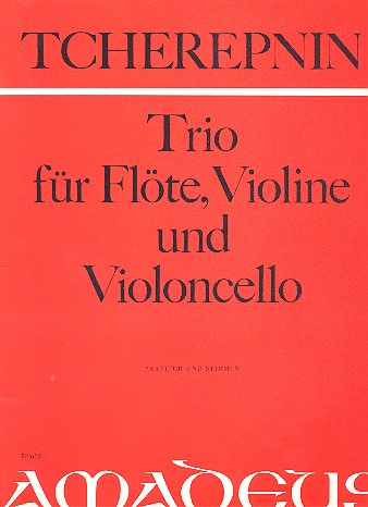 Kindertrio  für Flöte, Violine und Violoncello  Partitur und Stimmen