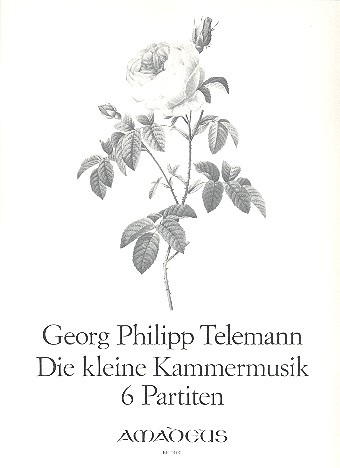 Die kleine Kammermusik - 6 Partiten&nbsp;&nbsp;für Blockflöte (Flöte, Oboe, Violine) und Bc&nbsp;&nbsp;Partitur und Stimmen