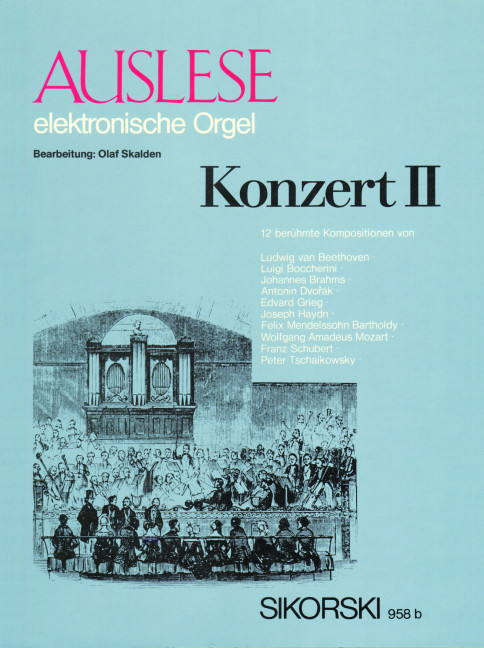 Auslese Konzert Band 2  für E-Orgel  