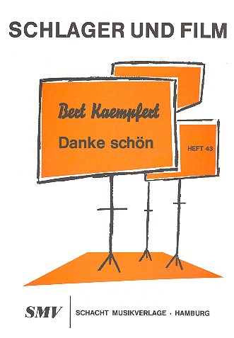Danke schön: Einzelausgabe&nbsp;&nbsp;Gesang und Klavier (dt/en)&nbsp;&nbsp;