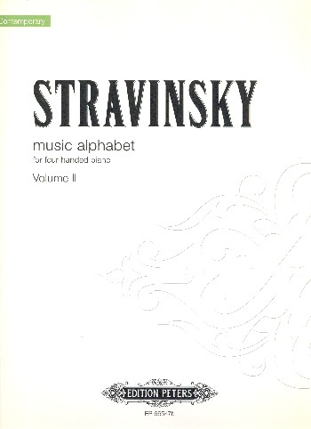 Music alphabet vol.2&nbsp;&nbsp;for piano 4 hands&nbsp;&nbsp;