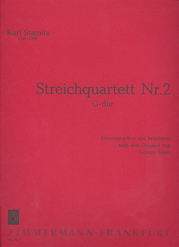 Streichquartett G-Dur Nr.2&nbsp;&nbsp;&nbsp;&nbsp;