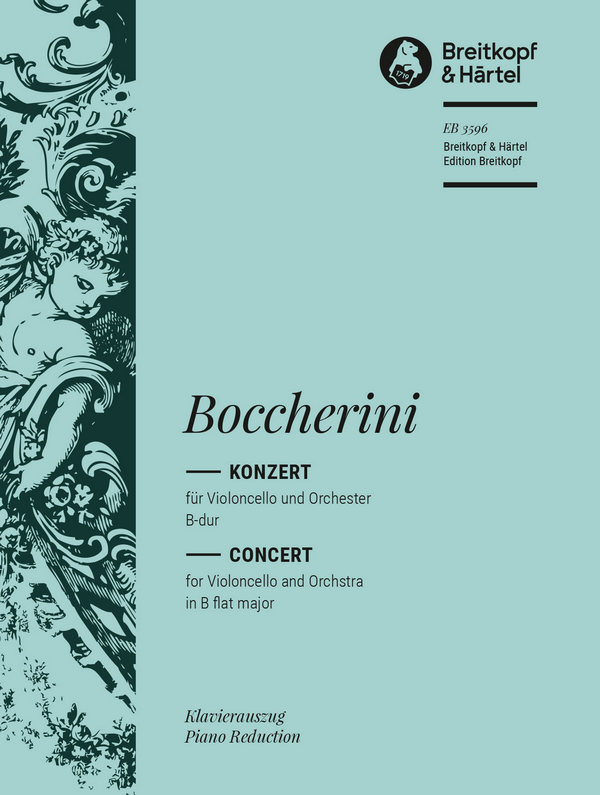 Konzert B-Dur&nbsp;&nbsp;für Violoncello und Orchester&nbsp;&nbsp;für Violoncello und Klavier