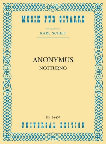 Notturno  für Gitarre  