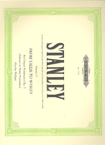 10 Organ Voluntaries op.5  for organ  