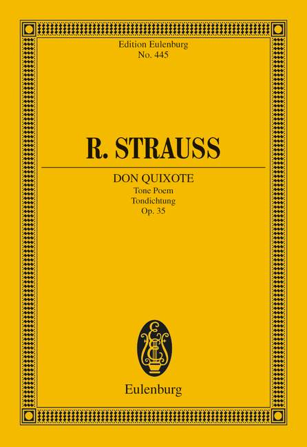 Don Quixote op.35  für Orchester  Studienpartitur
