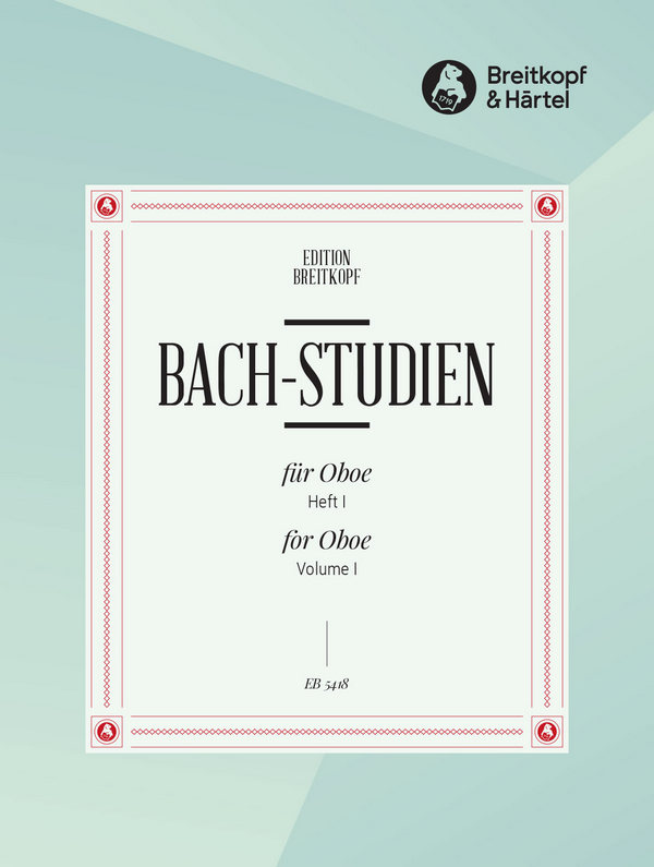 Bach-Studien Band 1 (Nr.1-17)&nbsp;&nbsp;für Oboe&nbsp;&nbsp;