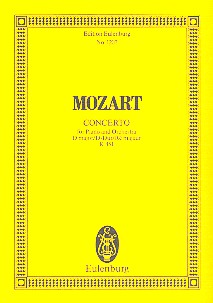 Konzert D-Dur KV451&nbsp;&nbsp;für Klavier und Orchester&nbsp;&nbsp;Studienpartitur