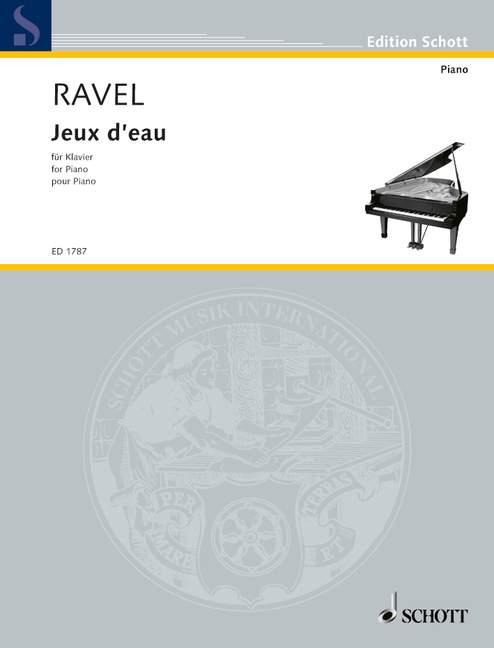 Jeux d'eau&nbsp;&nbsp;für Klavier&nbsp;&nbsp;