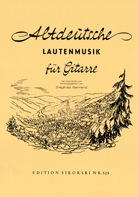 Alte europäische Lautenmusik Band 3  für Gitarre  