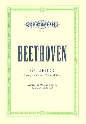 Lieder&nbsp;&nbsp;für eine Singstimme mit Klavierbegleitung&nbsp;&nbsp;