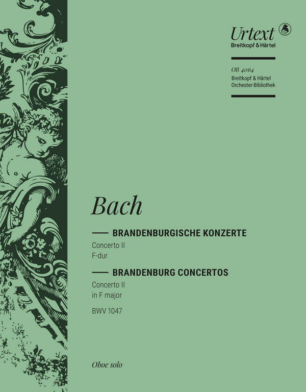Brandenburgisches Konzert F-Dur Nr.2 BWV1047&nbsp;&nbsp;für Orchester&nbsp;&nbsp;Oboe solo
