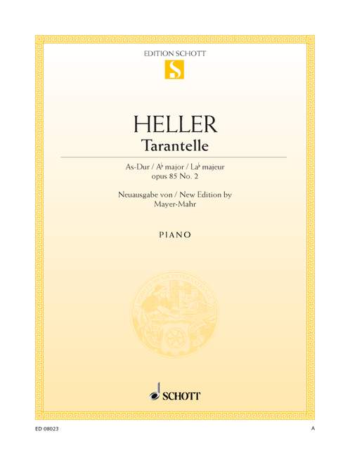 Tarantelle As-Dur op. 85/2&nbsp;&nbsp;für Klavier&nbsp;&nbsp;