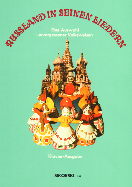 Russland in seinen Liedern&nbsp;&nbsp;für Gesang und Klavier&nbsp;&nbsp;