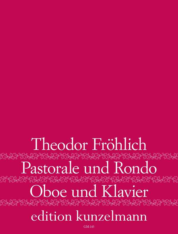 Pastorale und Rondo&nbsp;&nbsp;für Oboe und Klavier&nbsp;&nbsp;