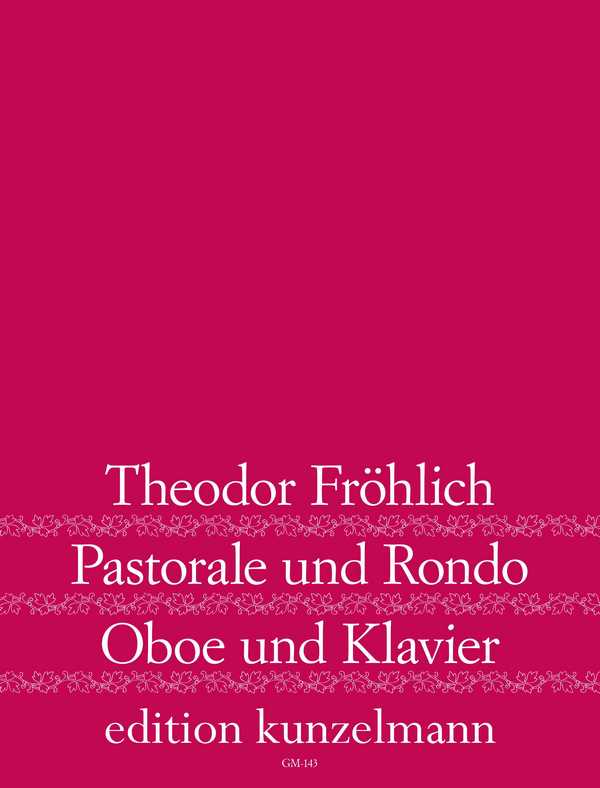 Pastorale und Rondo  für Oboe und Klavier  