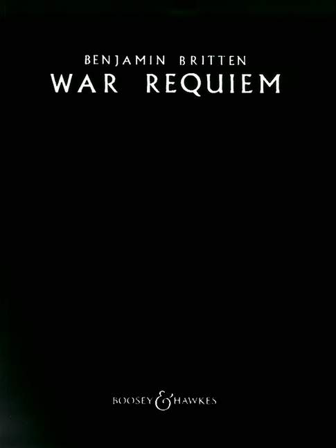 War Requiem op. 66&nbsp;&nbsp;für Soli (STBar), gemischter Chor (SATB), Knabenchor, Orchester und Ka&nbsp;&nbsp;Klavierauszug