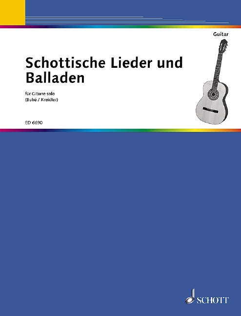 Schottische Lieder und Balladen&nbsp;&nbsp;für Gitarre&nbsp;&nbsp;