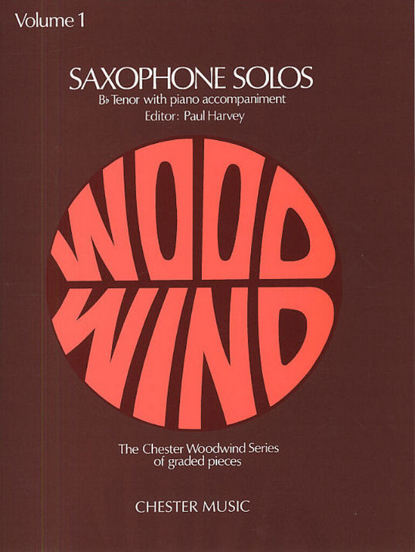 Saxophone solos vol.1&nbsp;&nbsp;for saxophone and piano&nbsp;&nbsp;