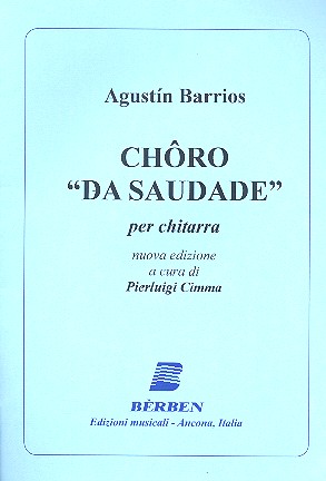 Choro da saudade  per chitarra  