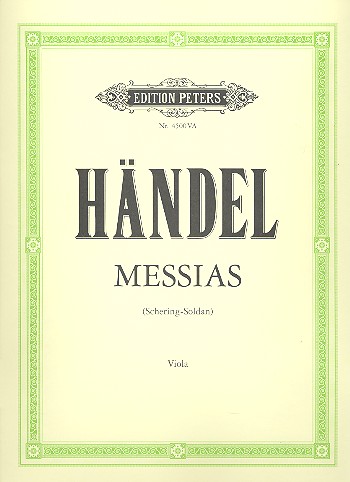 Der Messias HWV56&nbsp;&nbsp;für Soli, Chor und Orchester&nbsp;&nbsp;Viola