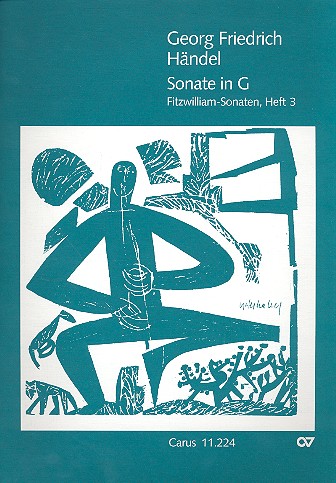 Fitzwilliam-Sonaten Band 3 - Sonate G-Dur&nbsp;&nbsp;für Altblockflöte und Basso continuo&nbsp;&nbsp;Partitur und Stimmen