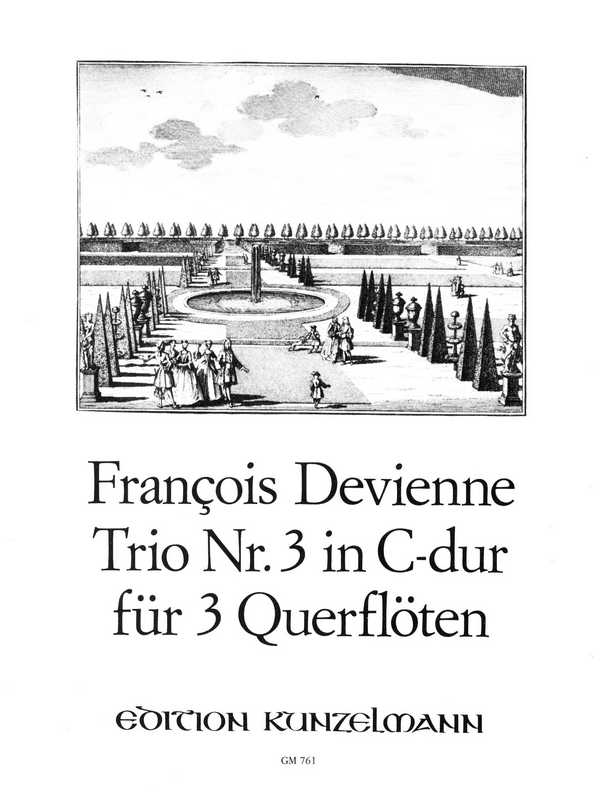 Trio Nr.3  für 3 Flöten oder andere Melodieinstrumente  Partitur