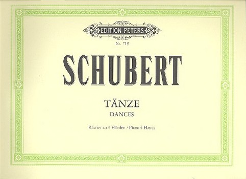 Ausgewählte Tänze  für Klavier zu 4 Händen  