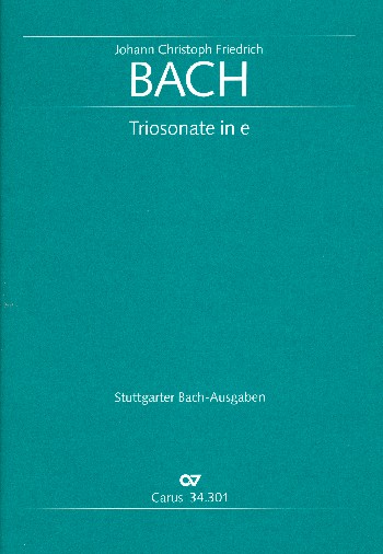 Triosonate e-Moll für Flöte,  Viola und Bc  Partitur und Stimmen