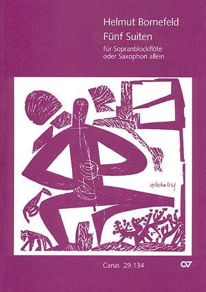 5 Suiten  für Sopranblockflöte solo  