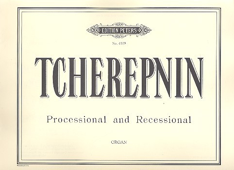 Processional and Recessional  für Orgel  