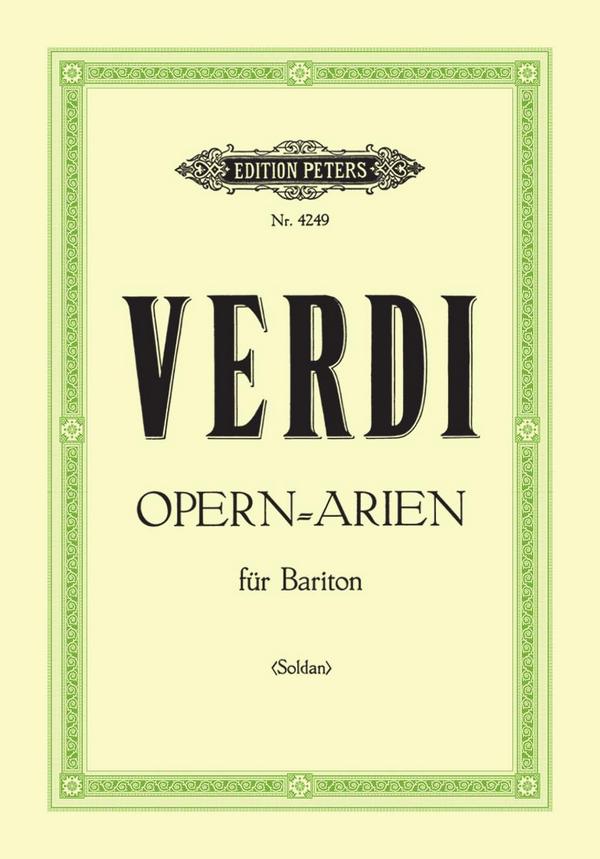 Arienalbum&nbsp;&nbsp;für Bariton und Klavier (it/dt)&nbsp;&nbsp;