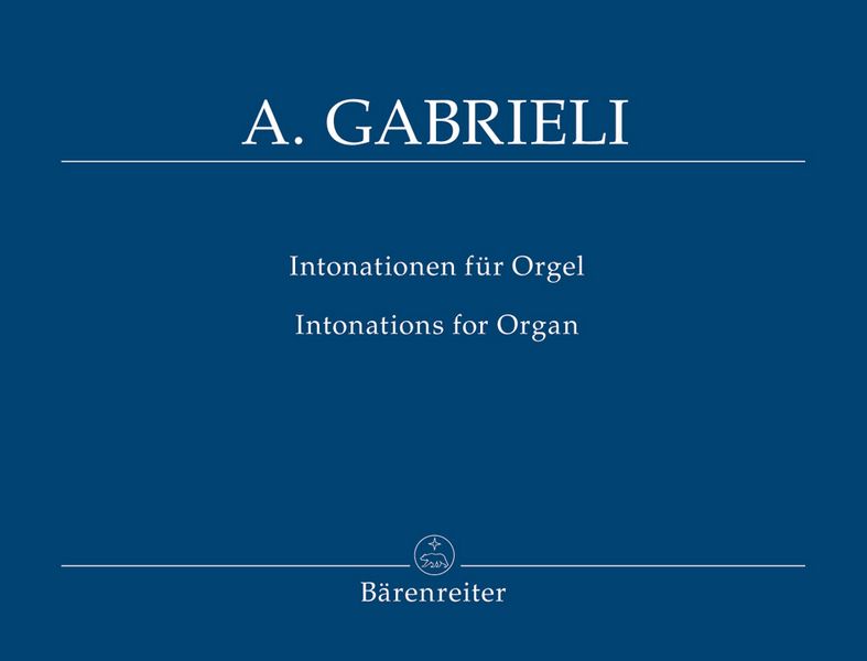 Intonationen  für Orgel  